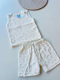Muslin Vest & Shorts Set – Star