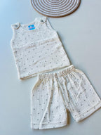 Muslin Vest & Shorts Set – Star