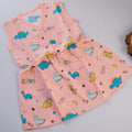 A Dino – Front Button Muslin Frock