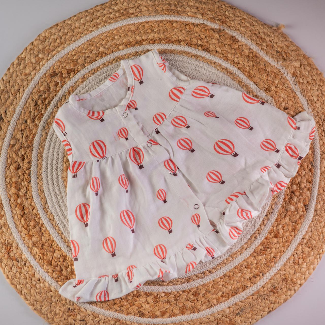 A Parachute – Muslin Frill Frock