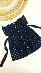 Polka Dot Print Frock – Cute & Comfortable New Collection
