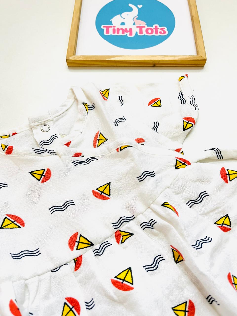 Ship – Muslin Crossover Frock