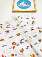 Ship – Muslin Crossover Frock