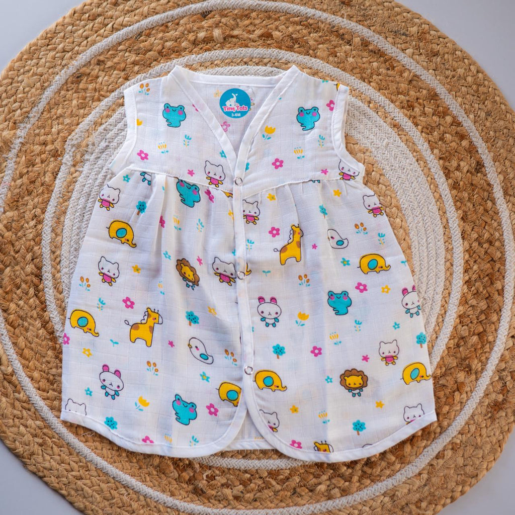 Kitty – Chest cut Muslin Frock