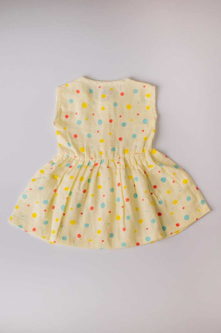A Polka Dots – Muslin Frock
