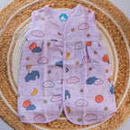 Elephant – Chest cut Color Muslin Frock