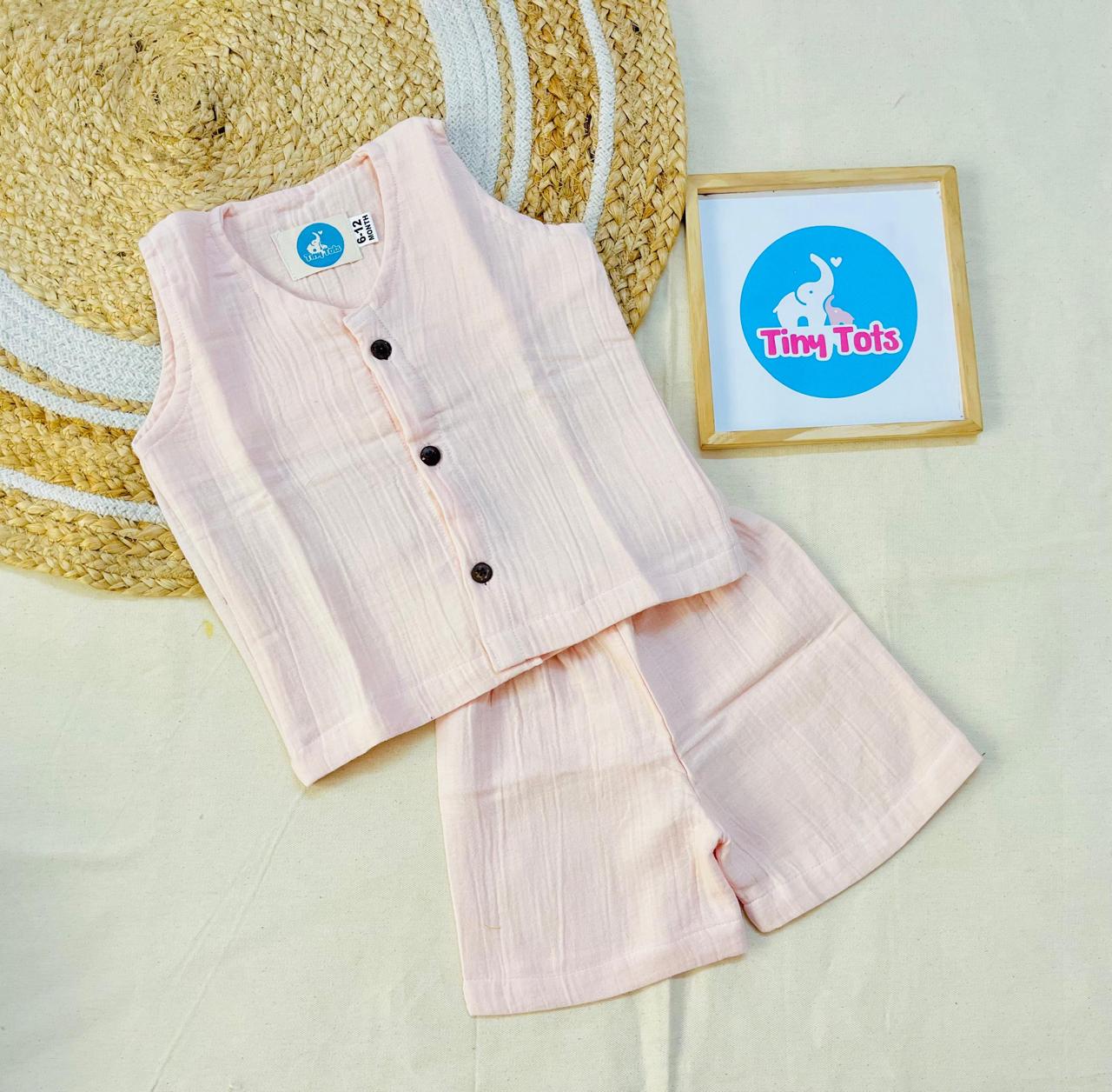 Jabla Short Set – Light Peach