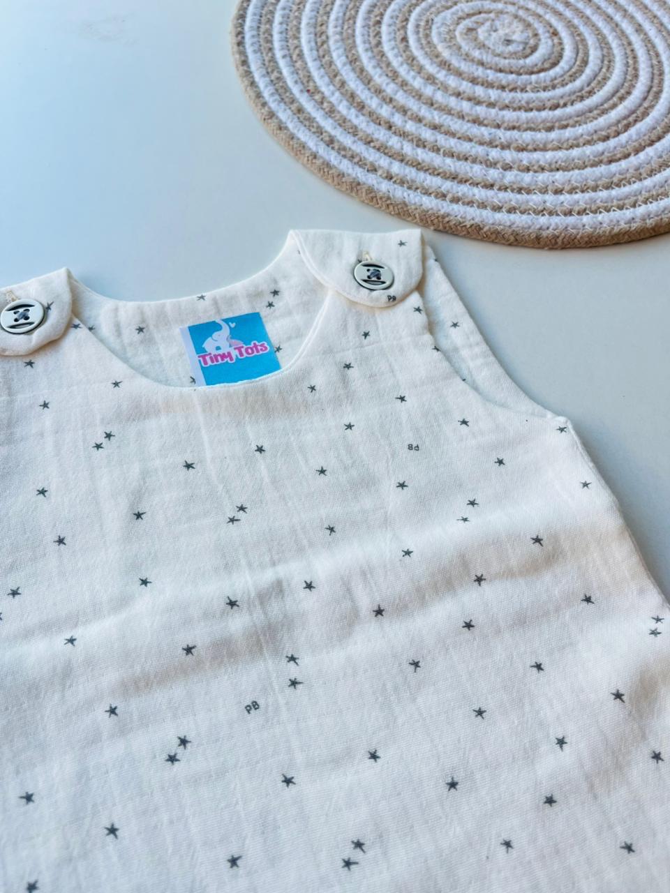 Muslin Vest & Shorts Set – Star