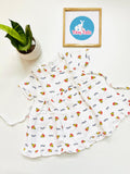 Ship – Muslin Crossover Frock
