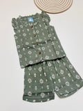 Muslin Cotton Coord sets – Green