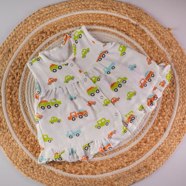 A Bus - Muslin Frill Frock