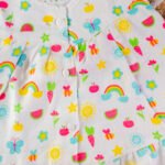 A Colourful Rainbow - Muslin Frill Frock - Image 2