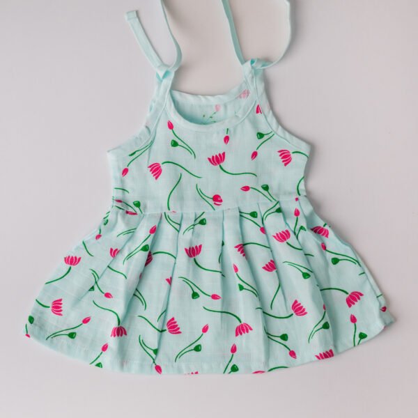 Pichwai - Muslin Knot Frock