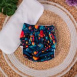 The Tiny Tots Organic Reusable Cloth Diapers - Space - Image 2