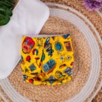 The Tiny Tots Organic Reusable Cloth Diapers - Yellow World - Image 2