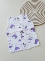 Fish- Muslin Button Jabla