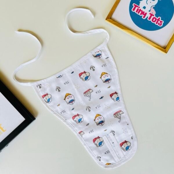 Muslin Nappy -  Blue Sea