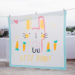 Bunny Carrot - 6 Layer Blanket 110*110cm - Image 3