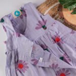 Kimono Frock - Purple Floral - Image 2