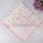 Rainbow -2 Layer Muslin Blanket -85*85 cm - Image 2