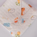 Dino - Muslin Hooded Towel With Belt - Image 3