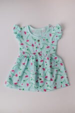 Pichwai - Muslin Front Button Frock