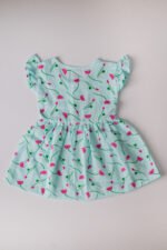 Pichwai - Muslin Front Button Frock - Image 2