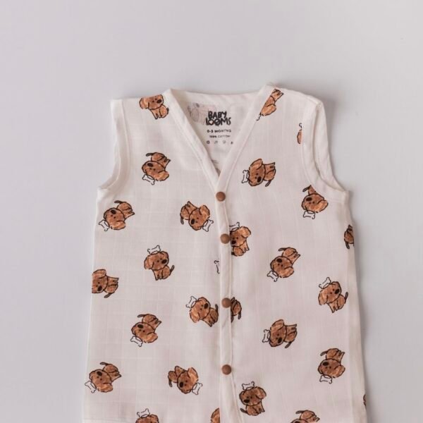 Puppy - Muslin Button Jabla