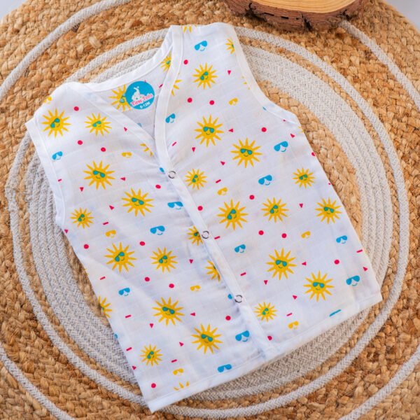 Sun - Muslin Button Jabla