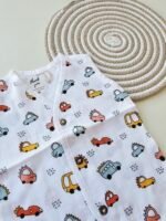 Car - Muslin Button Jabla - Image 5