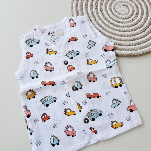 Car - Muslin Button Jabla