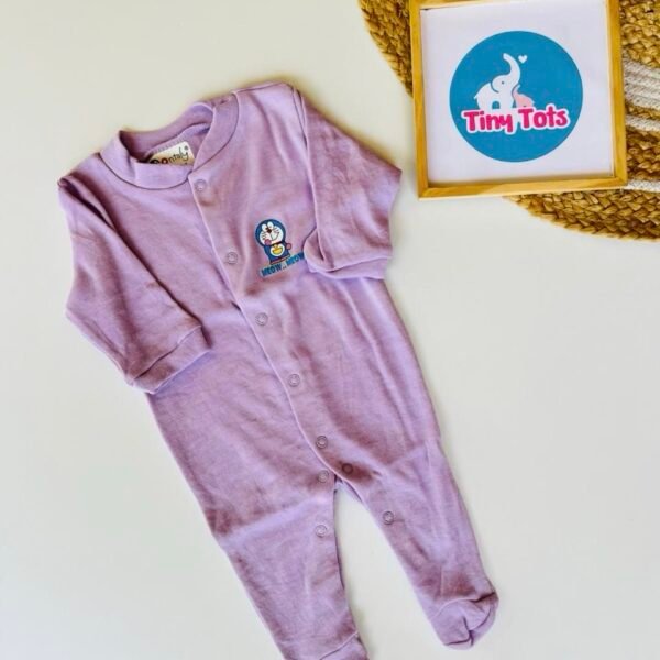 Purple with Doraemon - Sleepsuit