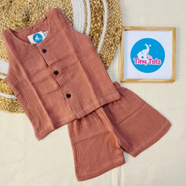 Jabla Short Set - Brown