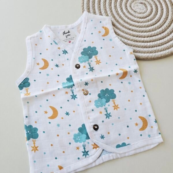 Star Tree - Muslin Button Jabla