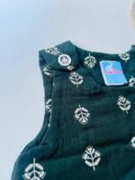 Muslin Vest & Shorts Set - Green - Image 2