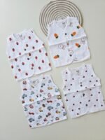 Heart - Muslin Button Jabla - Image 3