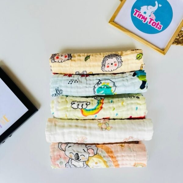 Muslin Wash cloth - 6 layer
