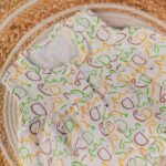 A Colourful Dinosaur - Muslin Frill Frock - Image 2