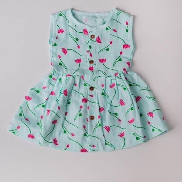 A Pichwai  - Muslin  Frock