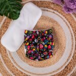 The Tiny Tots Organic Reusable Cloth Diapers - Black Cool - Image 2