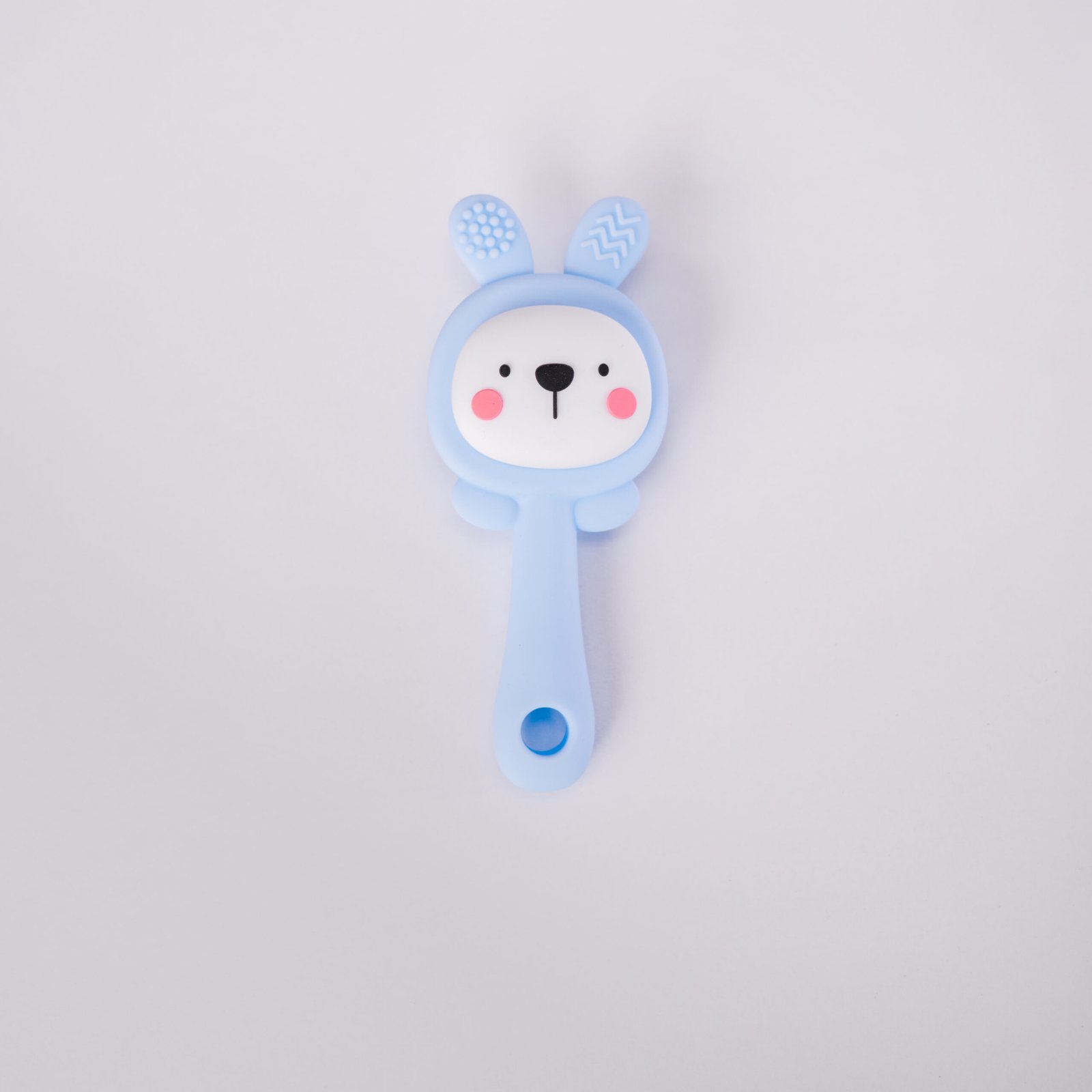 Bunny-Rattle-Teether-Blue-scaled-1.jpg Bunny Rattle Teether - Blue - Image 1