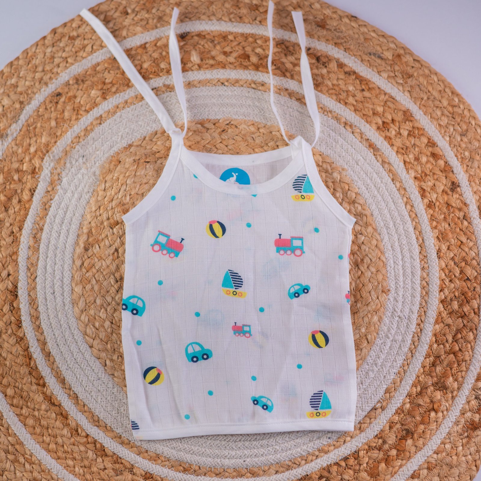 Car-Knot-Jhabla-scaled-1.jpg Car Knot Jabla – 100% Cotton for Newborns - Image 1