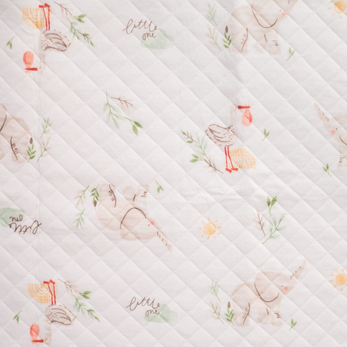 Elephant -2 Layer Muslin Blanket -85*85 cm - Image 3