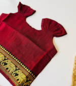 Narayanpet - Red with Green - Image 5