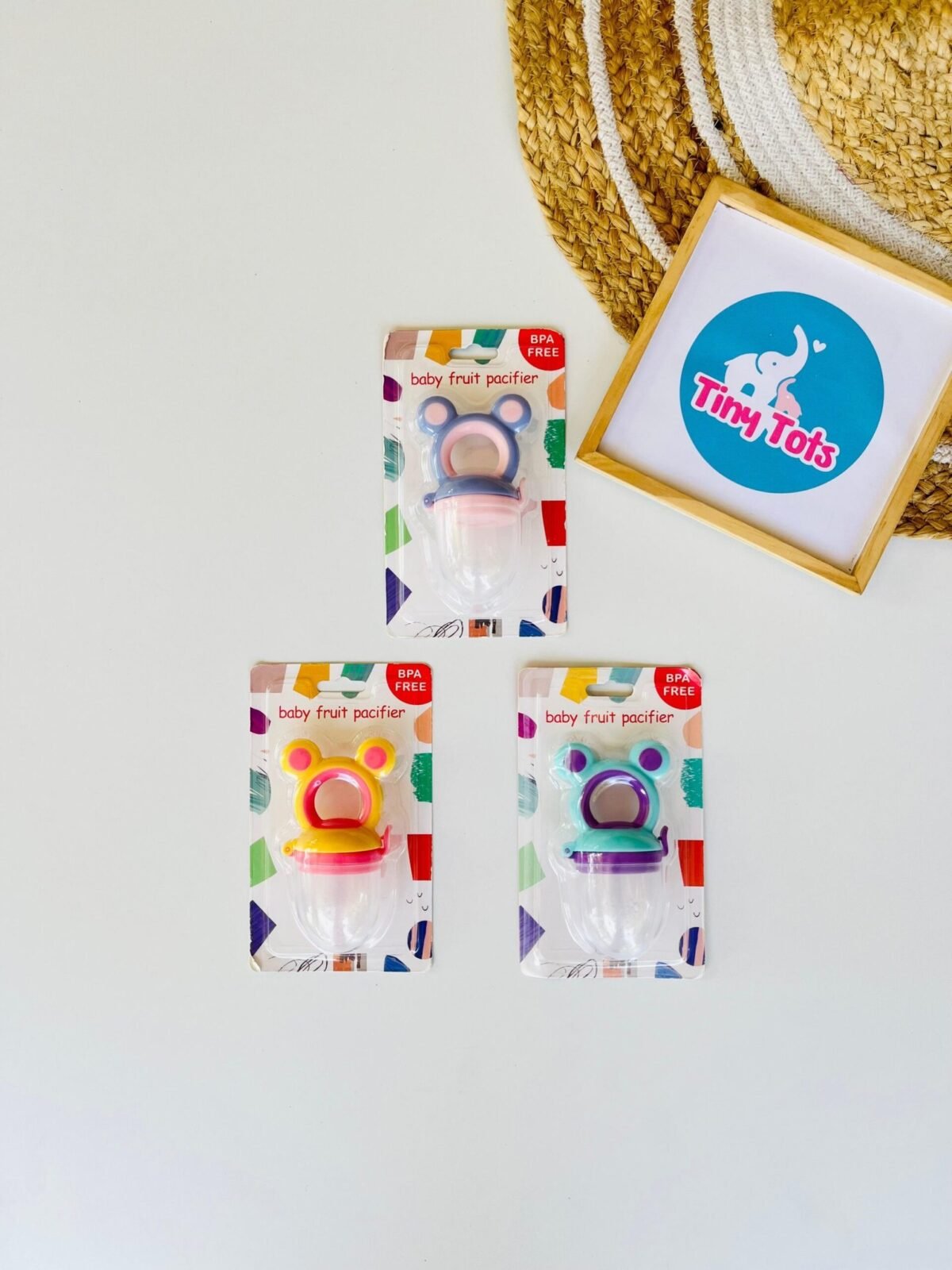 Baby Fruit Pacifier -  Yellow - Image 2