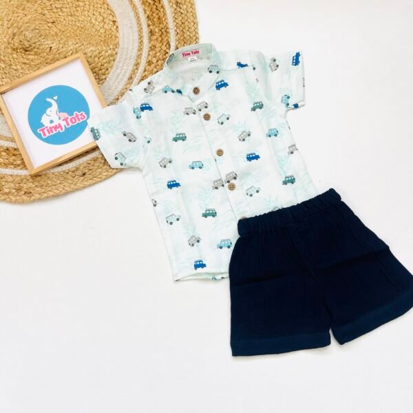 A Car Prints - Short Set