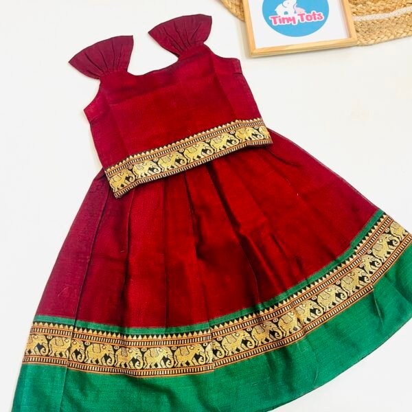 Narayanpet - Red with Green