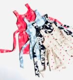 A Navy Blue Floral  - Ria Frock - Image 3
