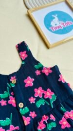 A Navy Blue Floral - Ria Frock - Image 3