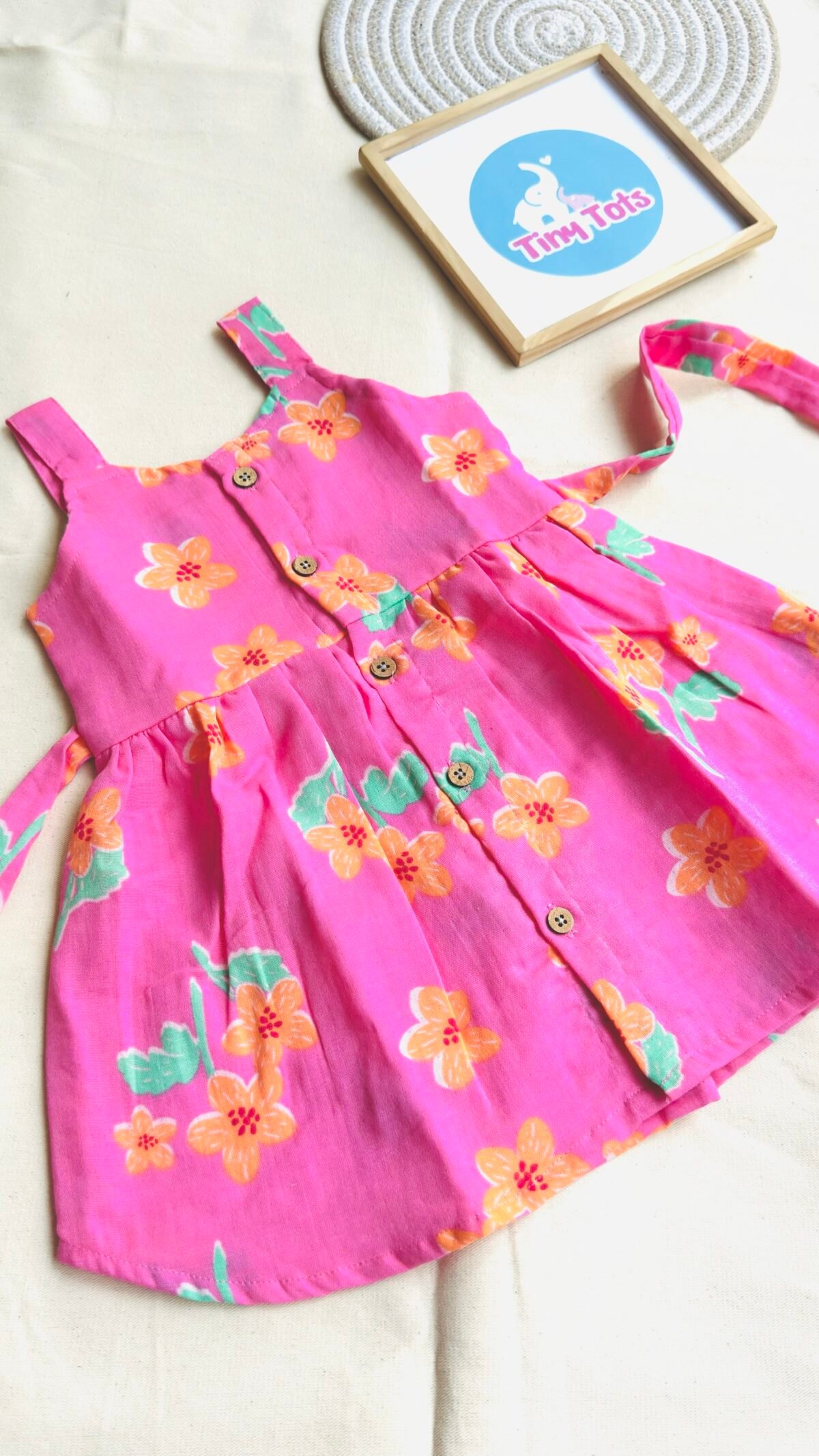 A Bright Pink Blossom  - Ria Frock - Image 4